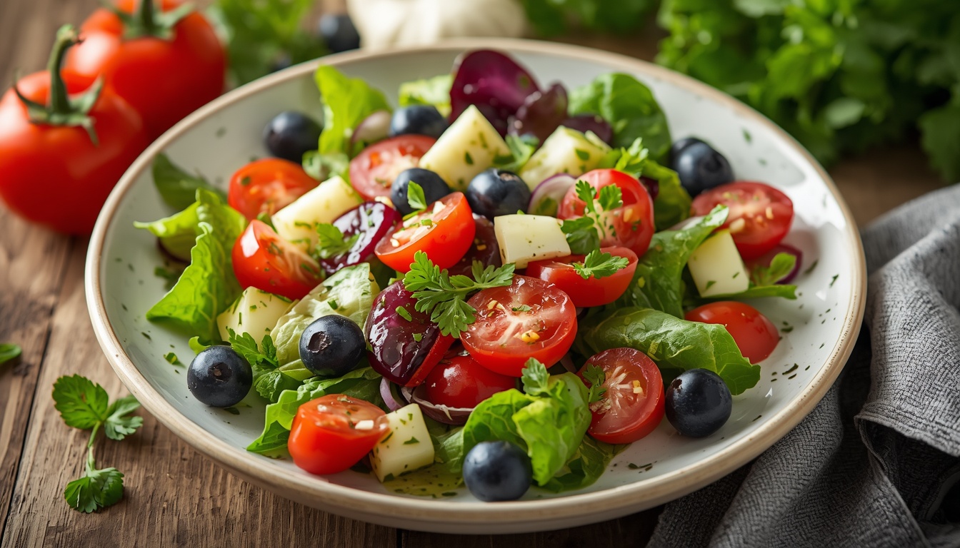 Sesongsalat med norske grønnsaker fra Sieveeabonesei